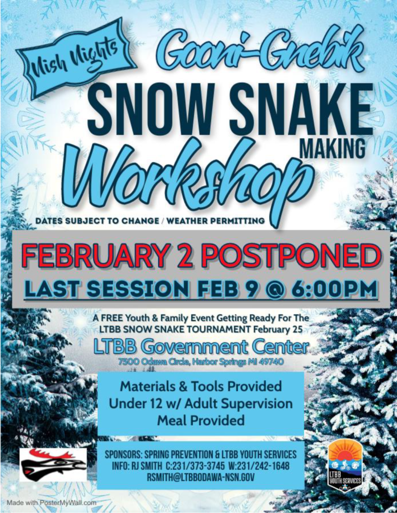 Snow Snake Workshop