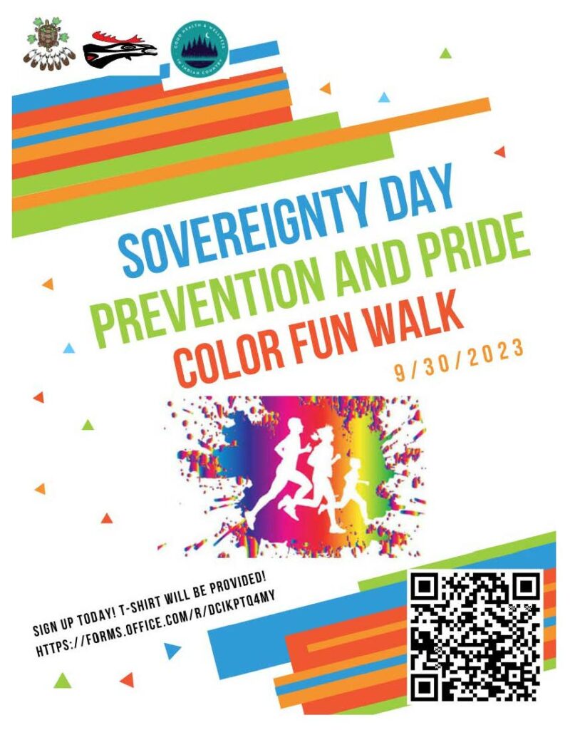 Sovereignty Day Prevention and Pride Color Fun Walk