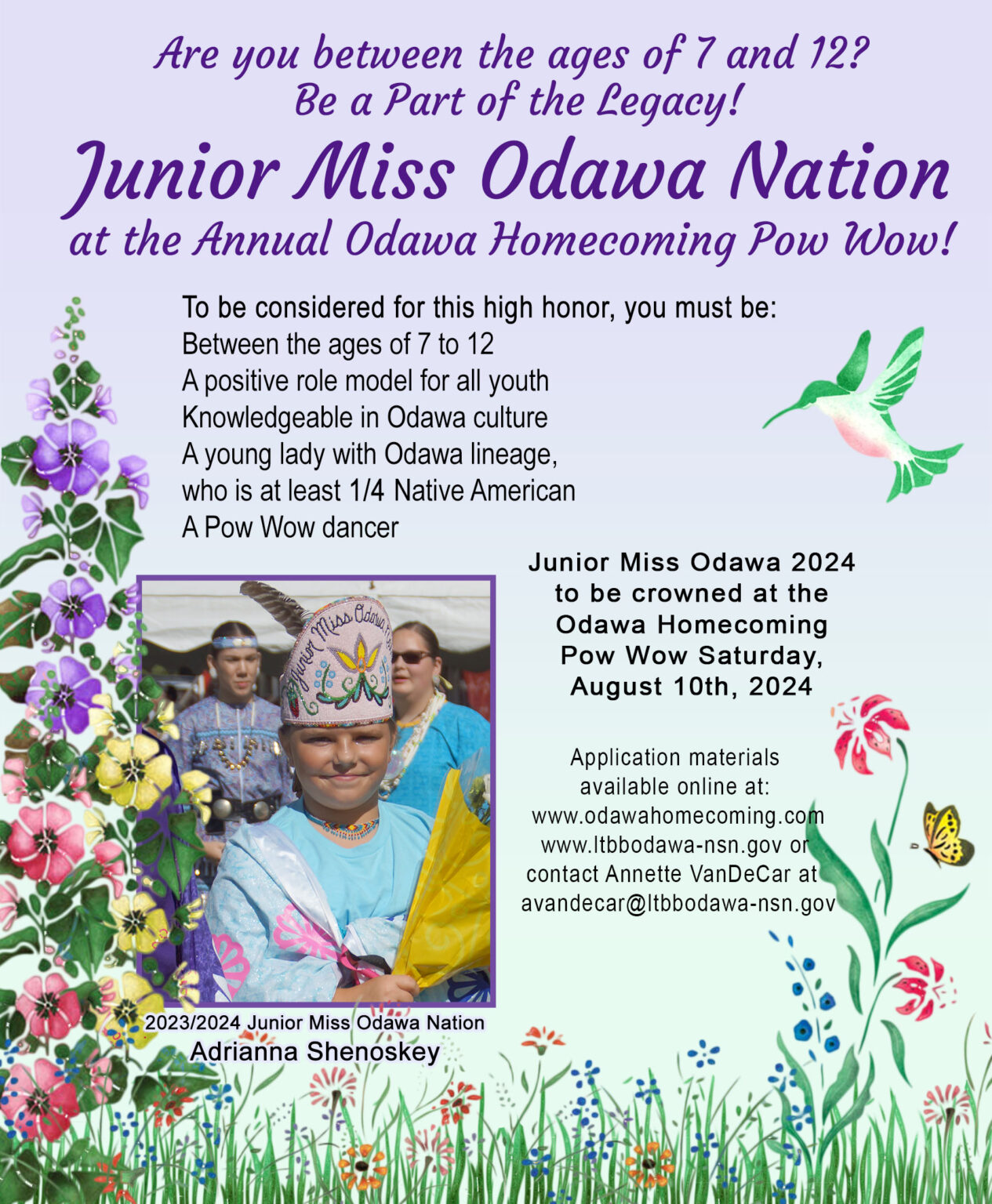 LTBB Official Website | Odawa Homecoming Pow Wow 2024